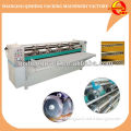 Automatic corrugated cardboard line pressing slitter scorer rewinder machine